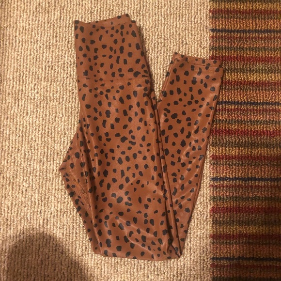 NWOT Beach Riot Brown Spot Legging - Picture 1 of 5